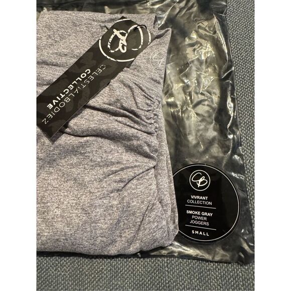 Celestial Bodiez NWT Power Joggers in 'Smoke Gray' Size Small - Picture 4 of 9